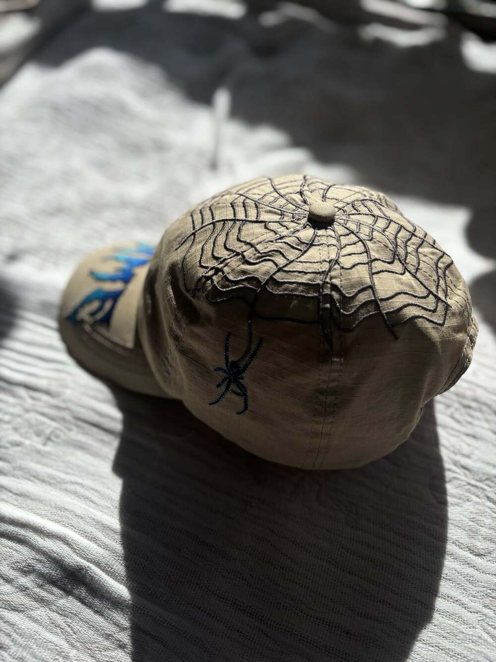 Dime Spider Low Pro Cap Beige Embroidered - Picture 3 of 10